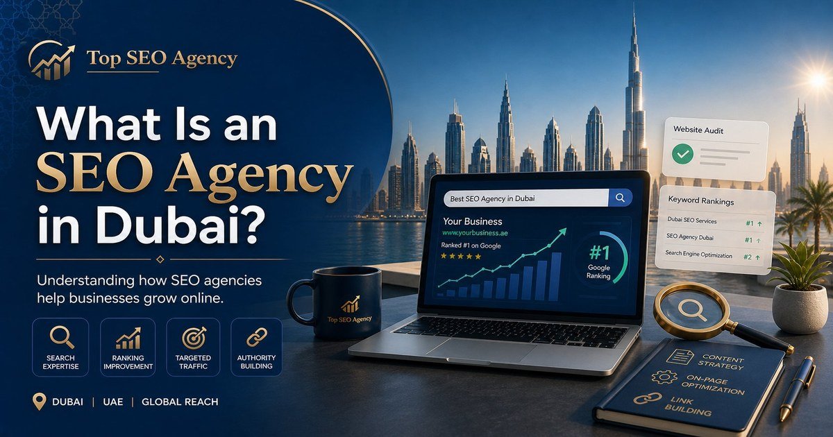 What Is an SEO Agency in Dubai — Understanding How SEO Agencies Help UAE Businesses Grow Online